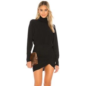 Lovers and Friends Black Kiana Sweater Dress